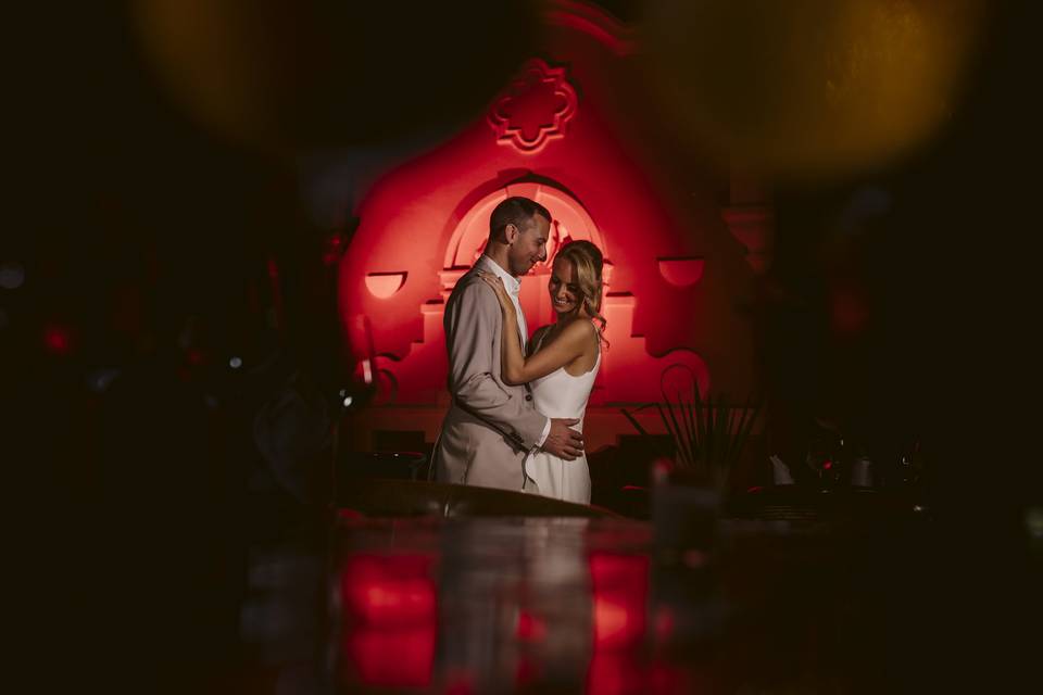 Happy couple
