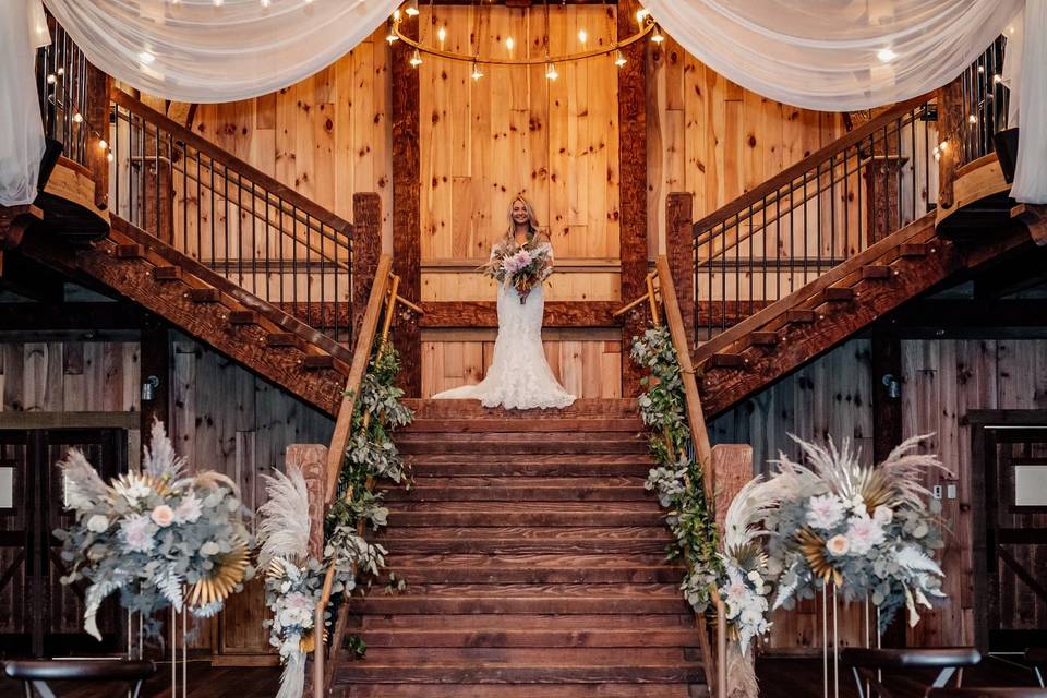 Event Barn Staircase