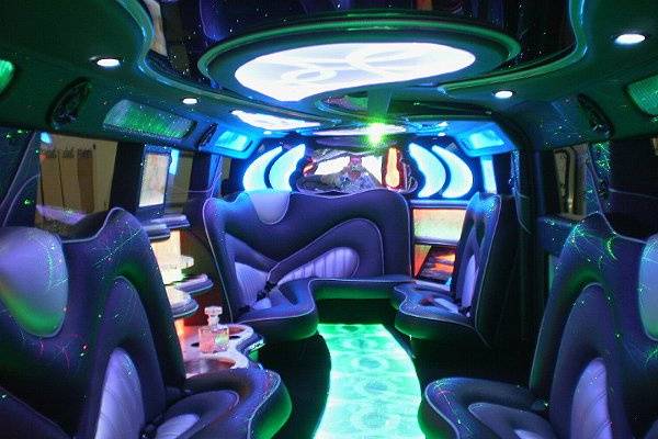 lamborghini limousine inside