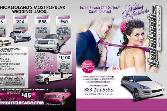 Exotic Coach Limousine Chicago