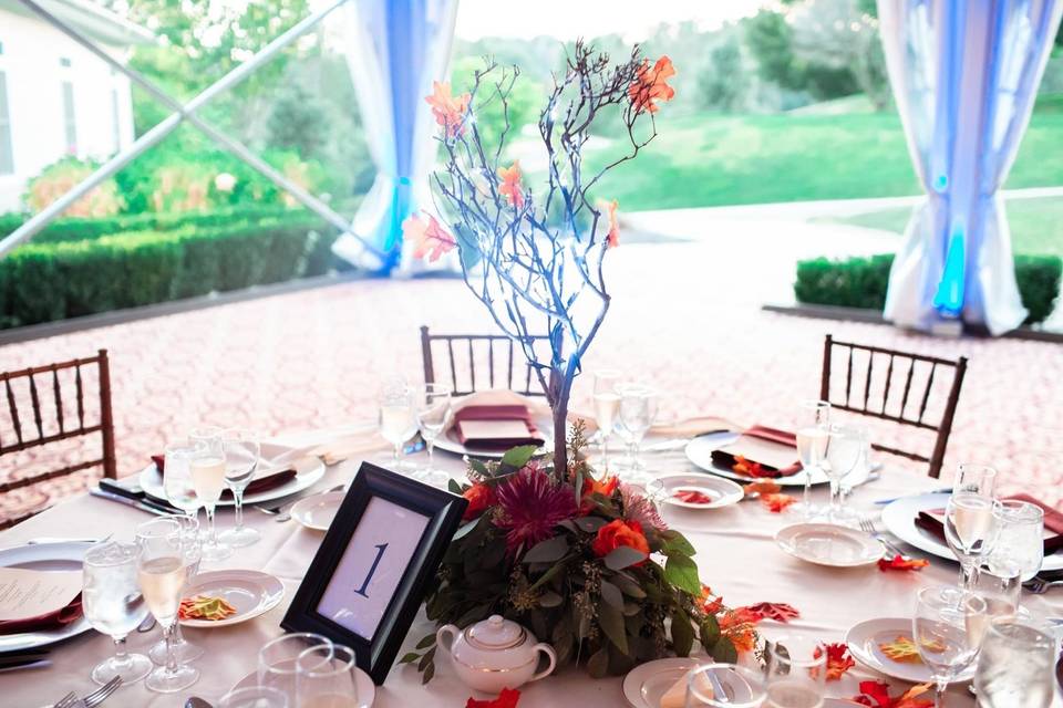 Fall centerpieces