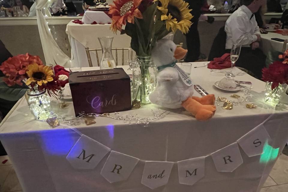 Mr & Miss Table