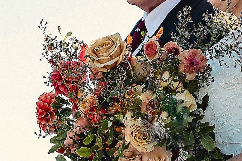 Autumn Bridal Bouquet