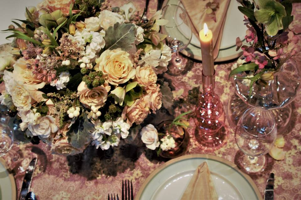 Blush wedding