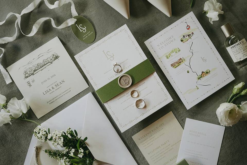 Beautiful flat lay