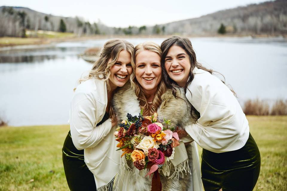 Bride and Maids