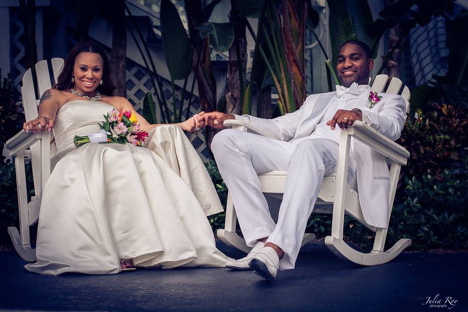 Key West beach wedding , renewal vows in Key West, Key West elopement, Key West photographer. Julia Roy Photography