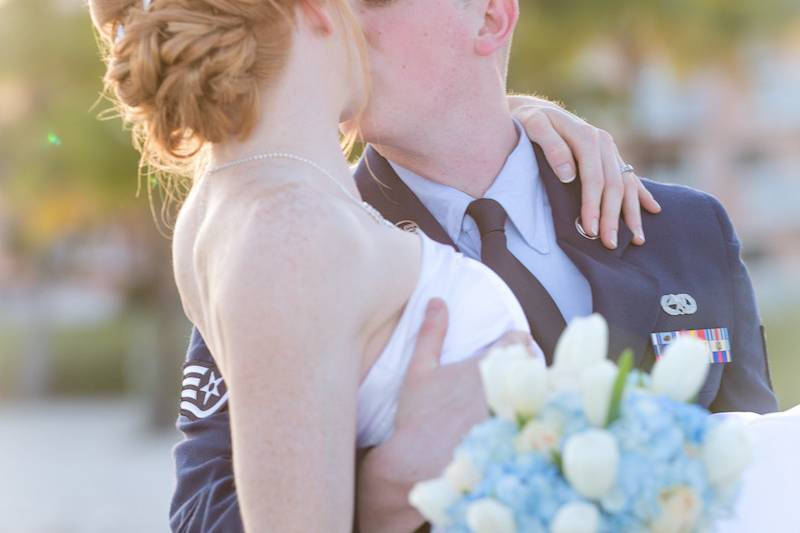 Key West beach wedding , renewal vows in Key West, Key West elopement, Key West photographer. Julia Roy Photography