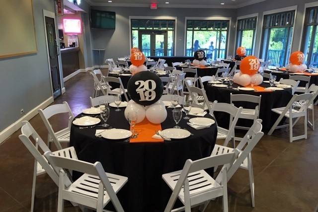 Reception setup