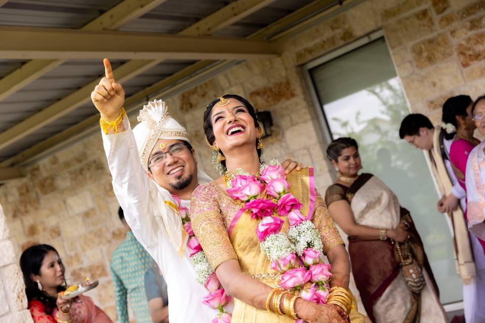 Glowing south Indian Bride