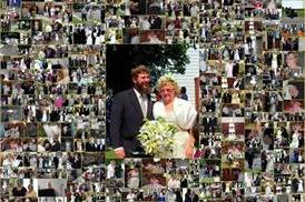 I do a collage of all pictures of the wedding and reception to all my couples it is a lot of fun to watch them pick out different things