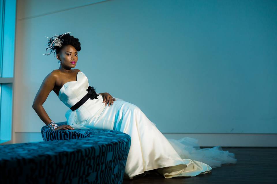 Bridal portrait