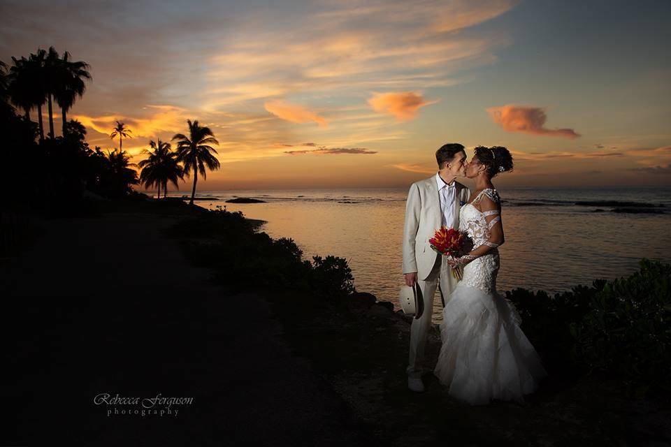 Couple kissing