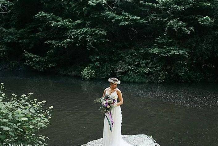 Bridal portrait