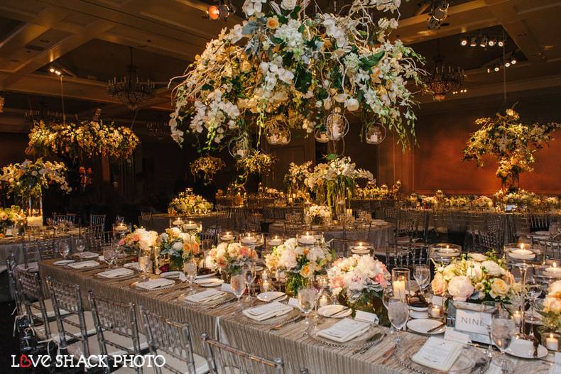 Beautiful floral decorations
