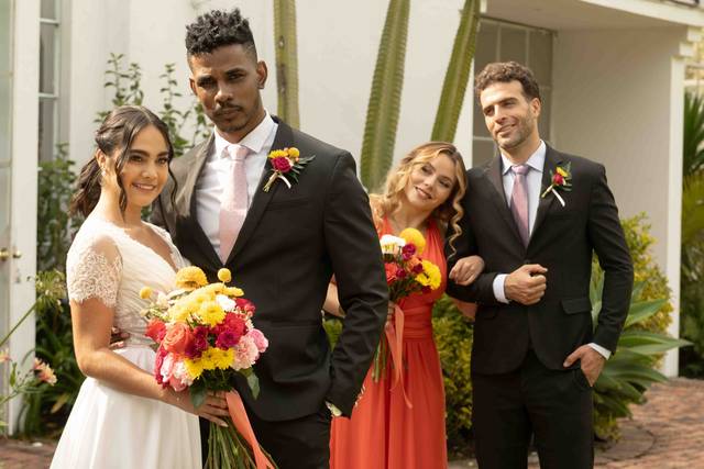 Wedding couple
