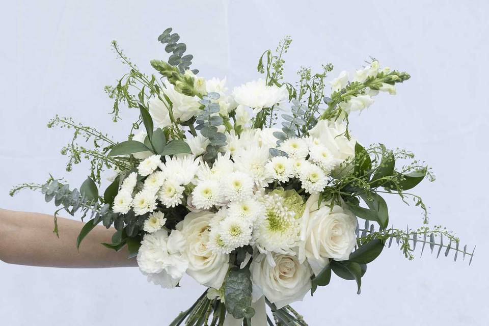 Bridal Bouquet - Whites