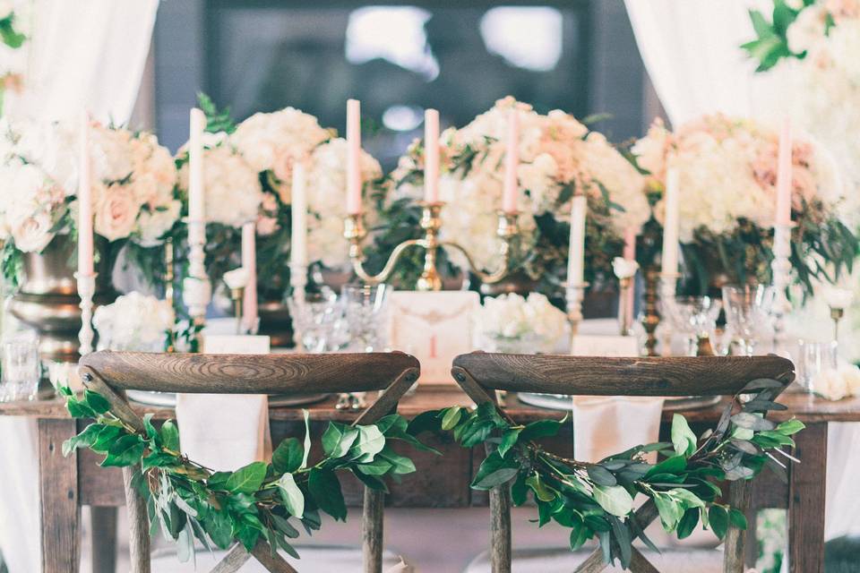 Sweetheart table