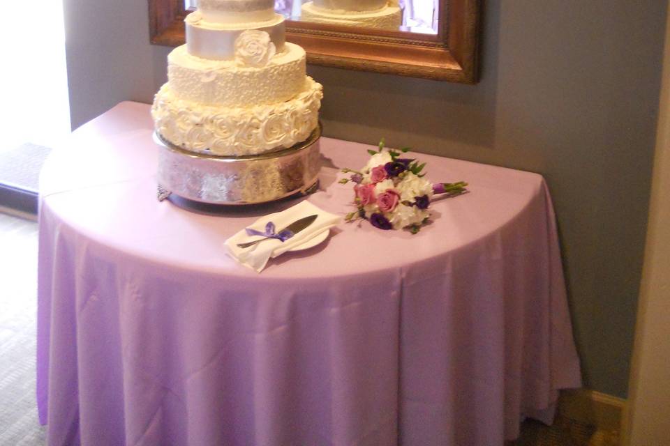 The wedding cake