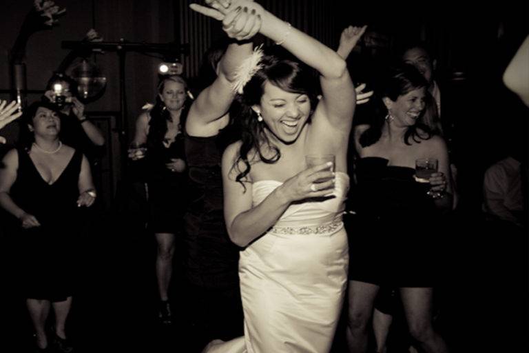 Having fun on the special day