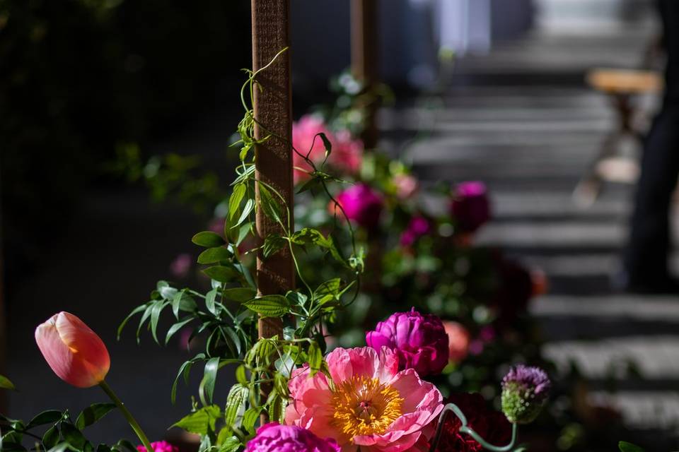 Centerpiece and place cards