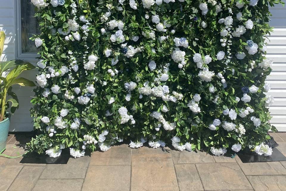 Ivy Flower Wall