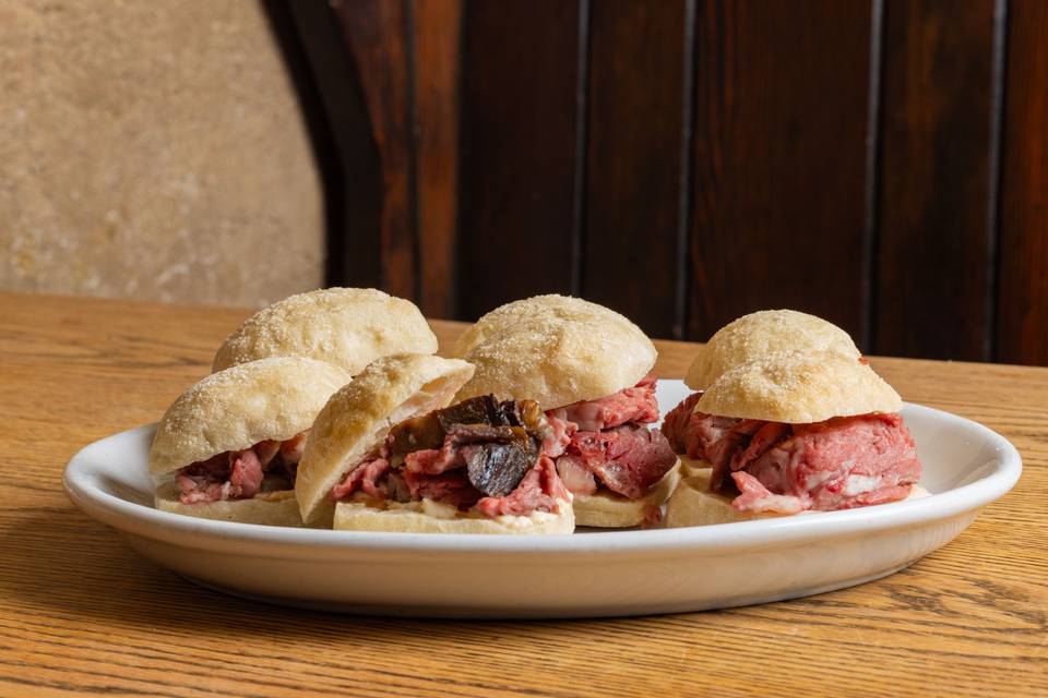 Prime Rib Sliders