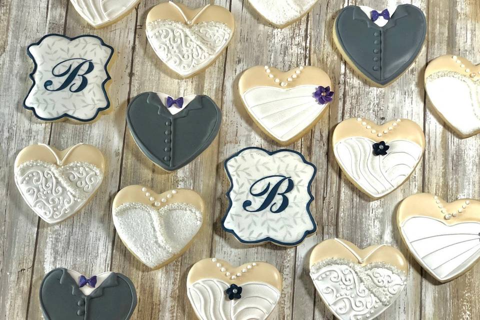 Heart shaped Wedding favors