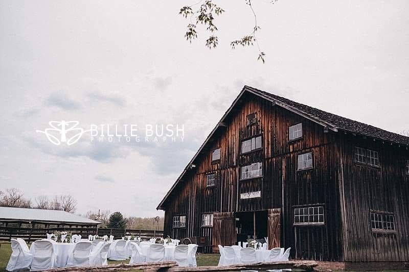 Outside barn setup