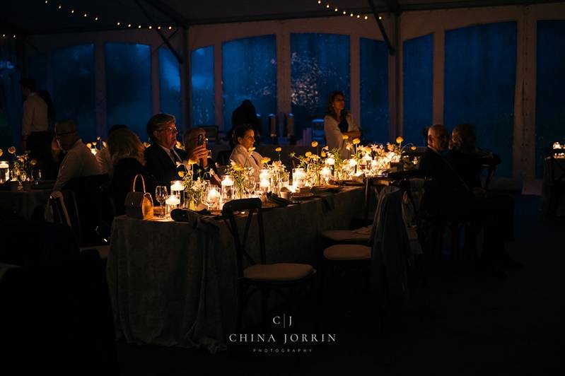 Candlelit Reception