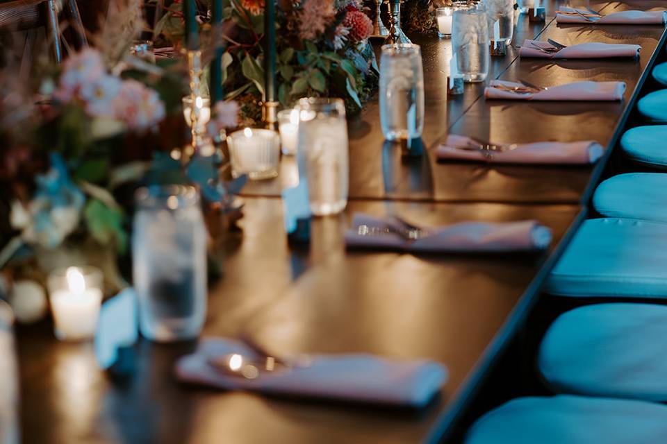 Candlelit Reception