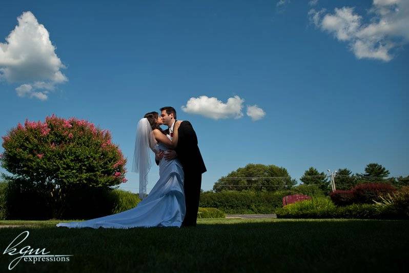 Couple kissing