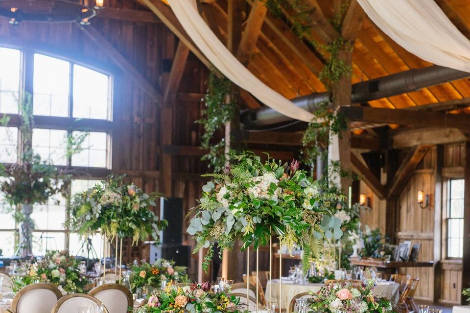 M+R's Castalia Farms reception