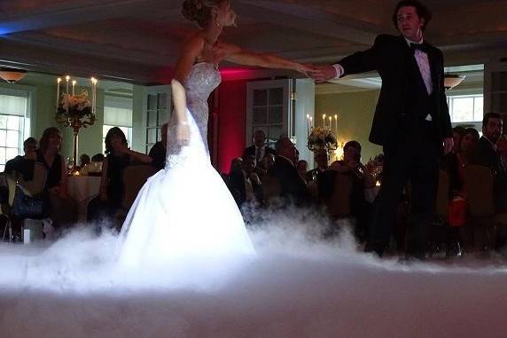 Couple dancing