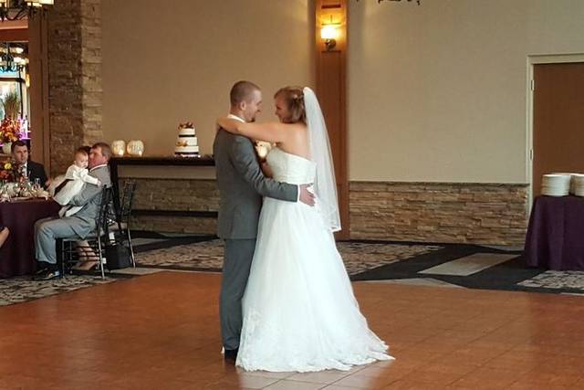 Couple dancing