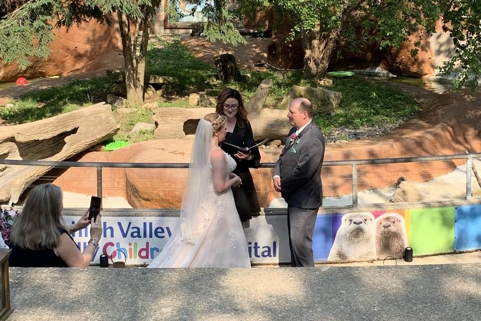 LV Zoo Wedding