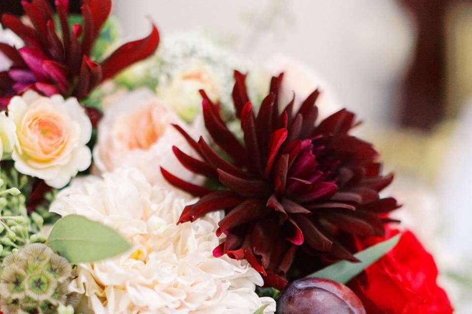 Compote Bowl Arrangement