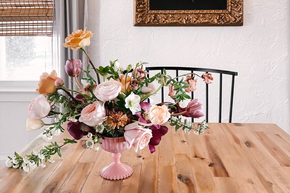 Compote Bowl Arrangements