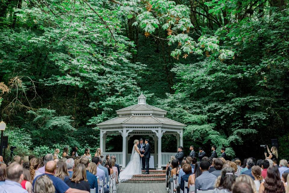 Veiled Garden Ceremony