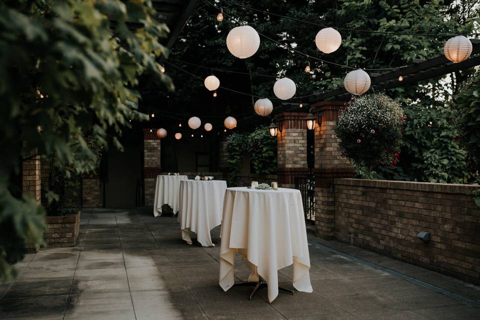 Ballroom patio