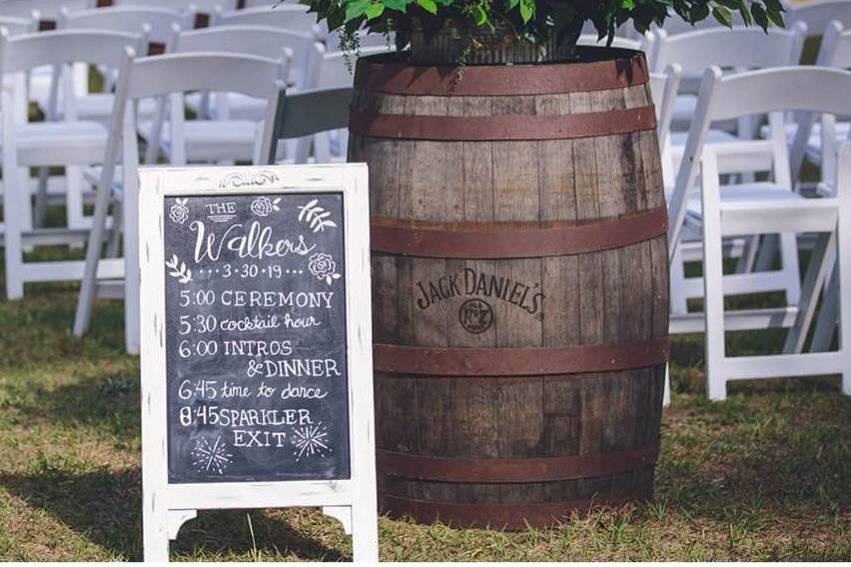 Wedding decor