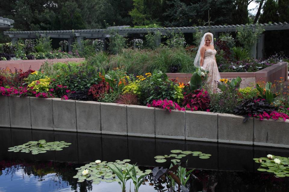 Botanic gardens wedding