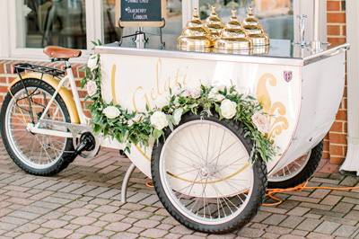 Italian gelato cart