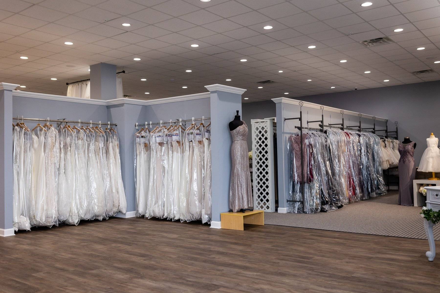 downtown bridal stores