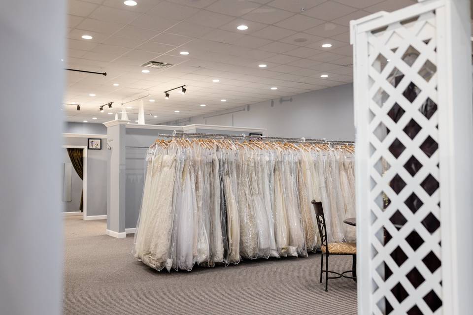 downtown bridal stores