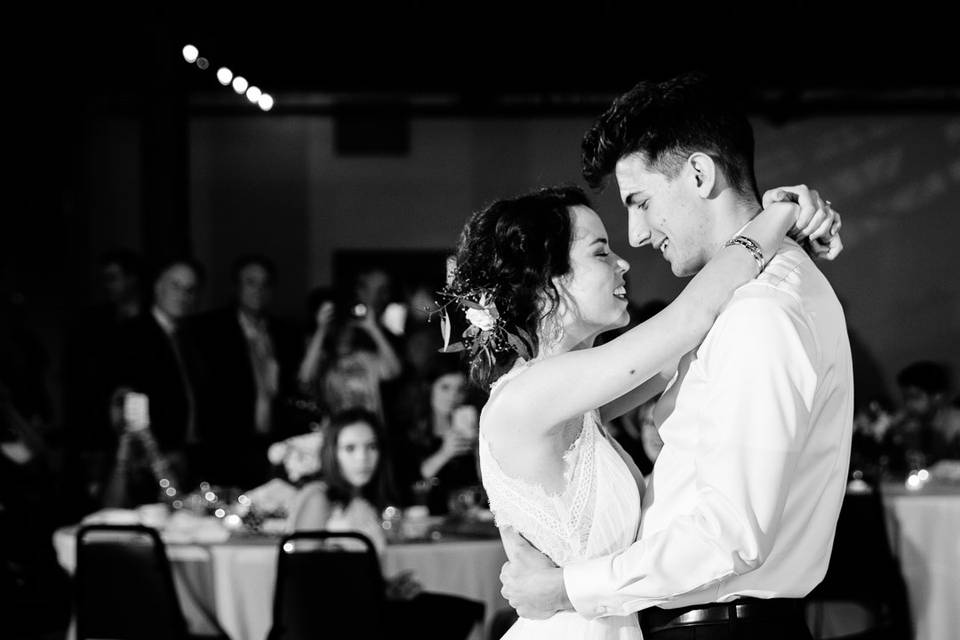 First dance.