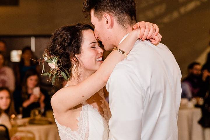 First dance.