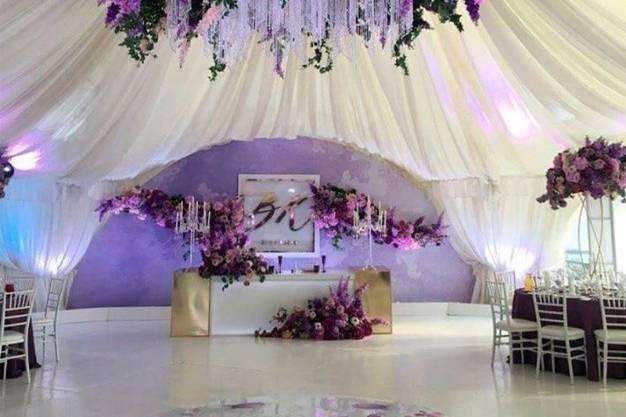 Purple decor