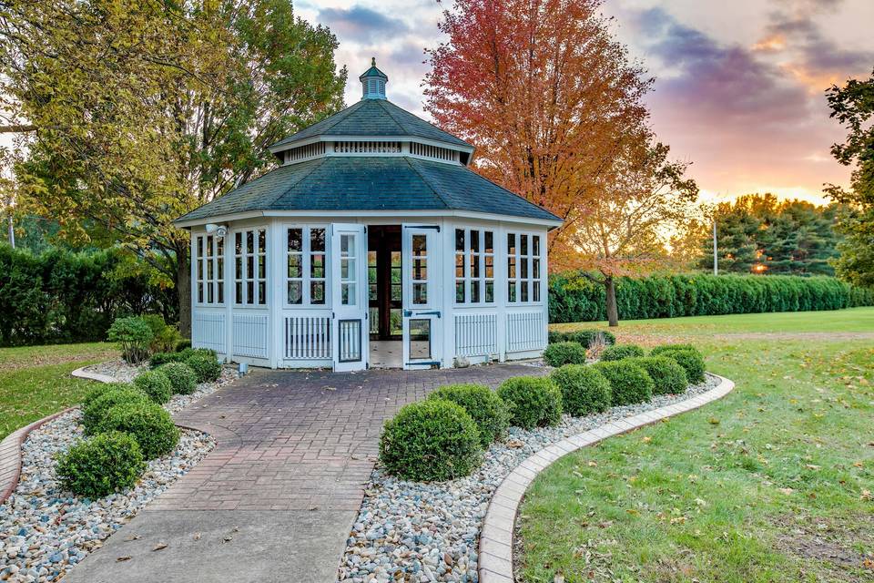 Old Weathered Inn Gazebo