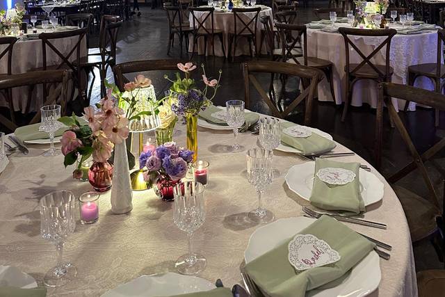 Reception with Uplighting